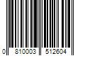 Barcode Image for UPC code 0810003512604