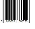 Barcode Image for UPC code 0810003660220