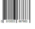 Barcode Image for UPC code 0810003667663