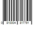 Barcode Image for UPC code 0810004817791