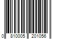 Barcode Image for UPC code 0810005201056