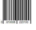 Barcode Image for UPC code 0810006220100