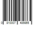 Barcode Image for UPC code 0810007489865