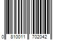 Barcode Image for UPC code 0810011702042