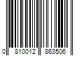 Barcode Image for UPC code 0810012863506