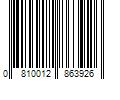 Barcode Image for UPC code 0810012863926