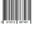 Barcode Image for UPC code 0810012867481