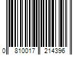 Barcode Image for UPC code 0810017214396