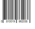 Barcode Image for UPC code 0810019862038. Product Name: Koolmore 23 cu. ft. Commercial Single Door Reach in Upright Freezer in Stainless Steel