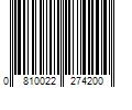 Barcode Image for UPC code 0810022274200