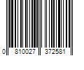 Barcode Image for UPC code 0810027372581