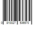 Barcode Image for UPC code 0810027536570