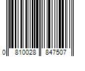 Barcode Image for UPC code 0810028847507