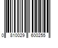 Barcode Image for UPC code 0810029600255