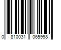 Barcode Image for UPC code 0810031065998