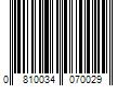 Barcode Image for UPC code 0810034070029