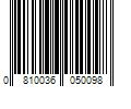 Barcode Image for UPC code 0810036050098