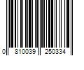 Barcode Image for UPC code 0810039250334