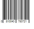 Barcode Image for UPC code 0810040780721