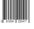 Barcode Image for UPC code 0810041220417