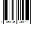 Barcode Image for UPC code 0810041440310