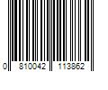 Barcode Image for UPC code 0810042113862