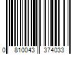 Barcode Image for UPC code 0810043374033