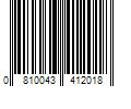 Barcode Image for UPC code 0810043412018