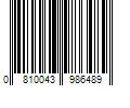 Barcode Image for UPC code 0810043986489