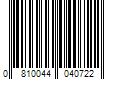 Barcode Image for UPC code 0810044040722