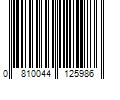 Barcode Image for UPC code 0810044125986