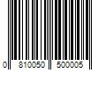 Barcode Image for UPC code 0810050500005