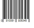 Barcode Image for UPC code 0810051805345