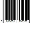 Barcode Image for UPC code 0810051805352