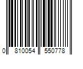 Barcode Image for UPC code 0810054550778