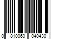 Barcode Image for UPC code 0810060040430