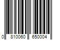 Barcode Image for UPC code 0810060650004