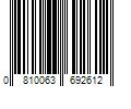 Barcode Image for UPC code 0810063692612