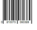 Barcode Image for UPC code 0810070080389