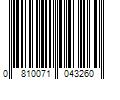 Barcode Image for UPC code 0810071043260