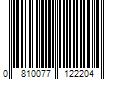 Barcode Image for UPC code 0810077122204