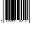 Barcode Image for UPC code 0810078180111