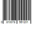 Barcode Image for UPC code 0810078551201