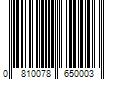 Barcode Image for UPC code 0810078650003