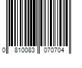 Barcode Image for UPC code 0810083070704. Product Name: 