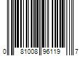 Barcode Image for UPC code 081008961197