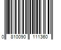 Barcode Image for UPC code 0810090111360