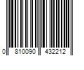 Barcode Image for UPC code 0810090432212. Product Name: LYS Beauty Secure Brow Gel .84 oz / 23.8 g