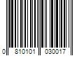 Barcode Image for UPC code 0810101030017