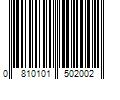 Barcode Image for UPC code 0810101502002